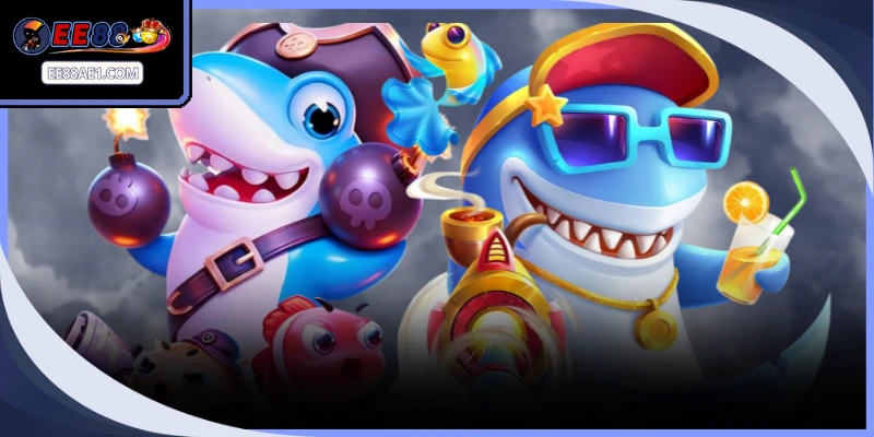 Sảnh game phân chia hệ thống phòng chơi bắn cá vô cùng khoa học